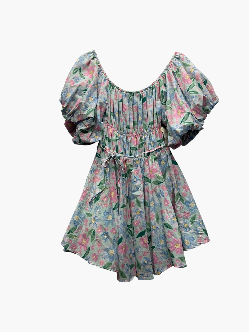 ALTAR’D STATE Lila Floral Mini Dress Size M Coquette Feminine
